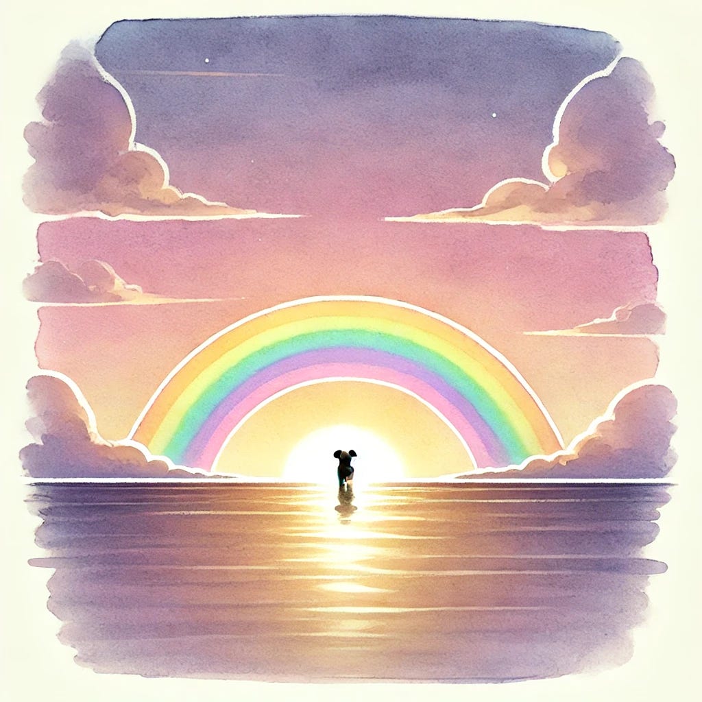 Rainbow Bridge by Bella Velasco